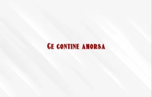 ce contine amorsa